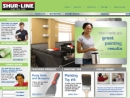 Website Snapshot of Shur-Line, Inc.